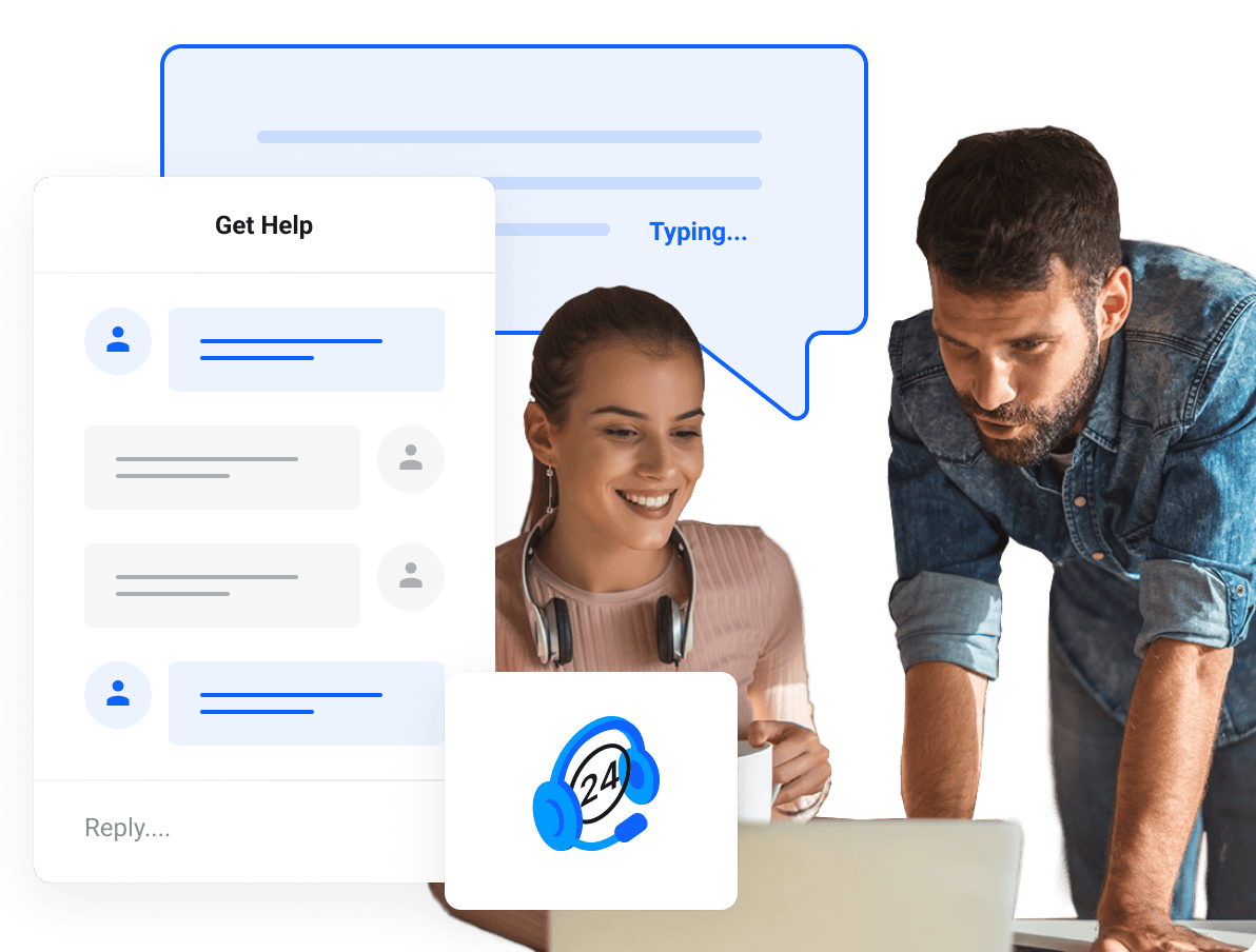 Domain Names - Our technical team is here to help you 24/7!